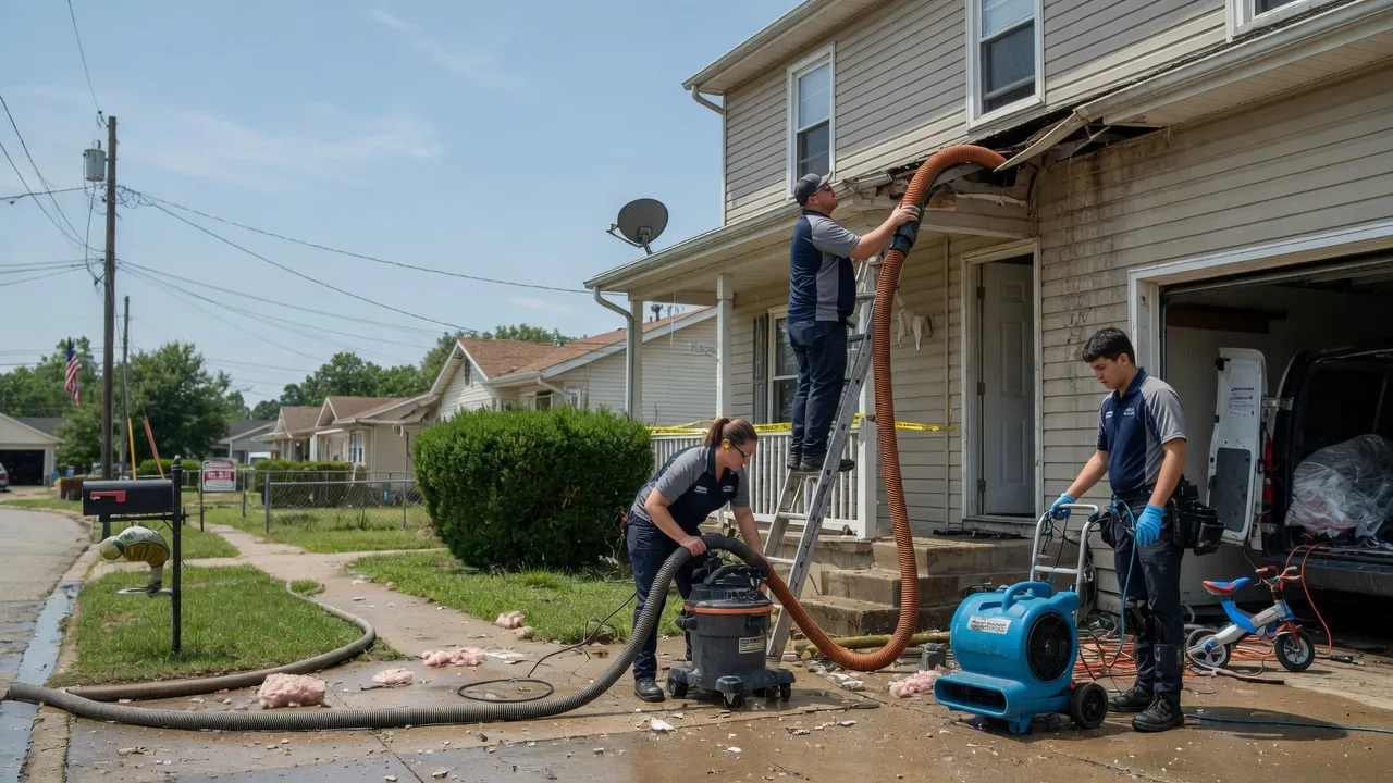 Water Damage Restoration in Guys, TN near me